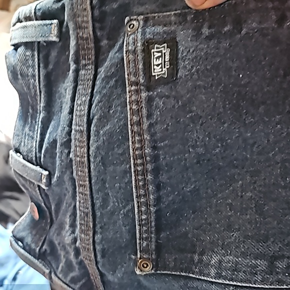 Mens Key Jeans 34x32 - Picture 2 of 3